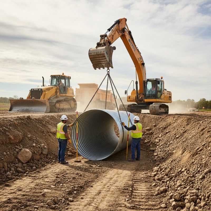 Driveway Culvert Service