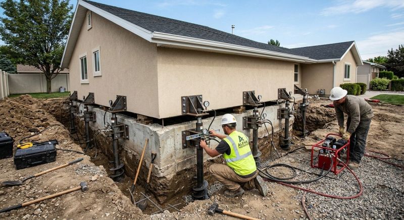 House Foundation Leveling in Columbus, OH